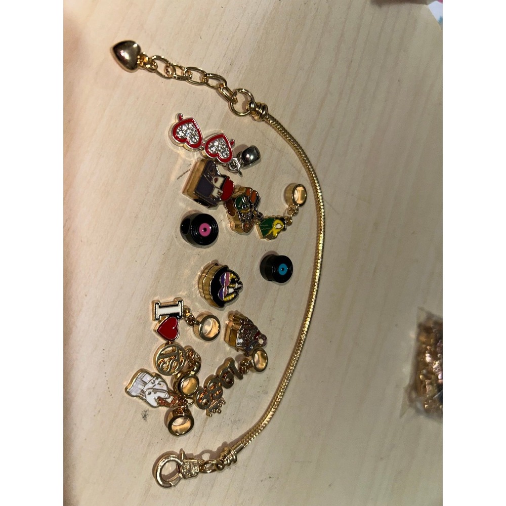 Taylor swift charm bracelet